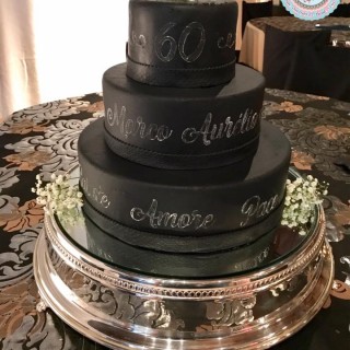 Chalkboard Cake